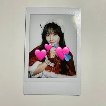 CUTIE STREET 카와모토 에미리 크리스마스 촬영 폴라로이드