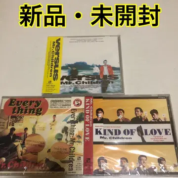 미스터 칠드런 버서스/에브리싱/카인드 오브 러브 3매 세트