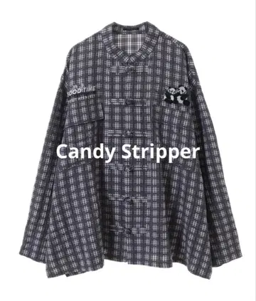 그레이 체크 GOOD TIME CHINA JACKET 자켓