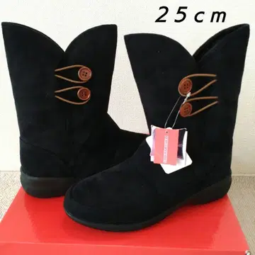 미사용 새상품 스웨이드 타입 미끄럼 방지 부츠 발열 기능 소재