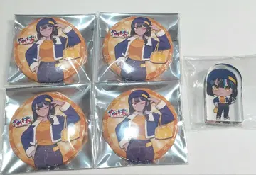 메메마을 RED 도쿄 타워 하치만구 씨 랜덤 캔뱃지 등신ver