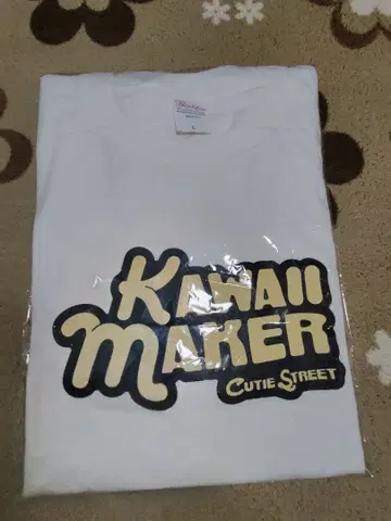 카와이 메이커 큐티 스트릿 T셔츠 L 사이즈 미사용
