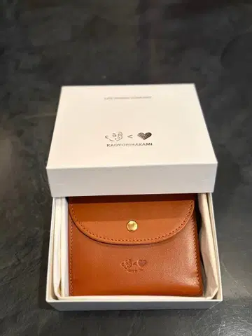 KAOYORINAKAMI 브라운 접이식 지갑