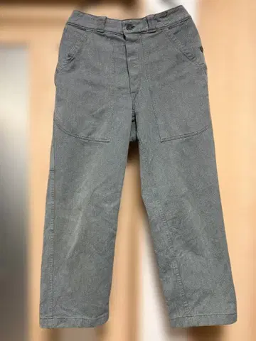 스위스군 후기형 데님 워크 팬츠