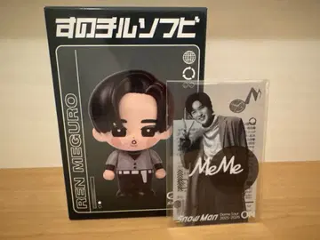 SnowMan 소프트 비닐 클리어 스티커 메구로 렌