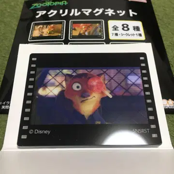 4닉 시크릿 주토피아 아크릴 마그넷 디즈니