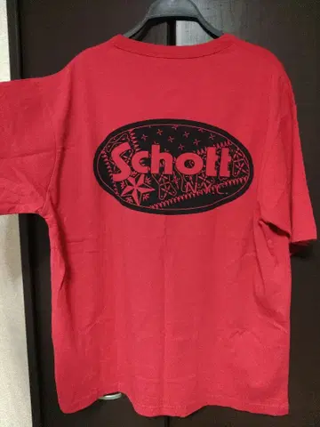 구제 의류 아메카지 Schott T셔츠 사이즈 XL 레드