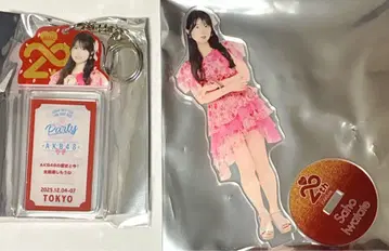 AKB48 SPECIAL 복권 키링 아크릴 스탠드 이와타테 사호