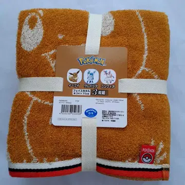 포켓몬스터 포켓몬 페이스 타월 세트 3장