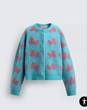 인타샤 리본 가디건 ZARA X DISNEY