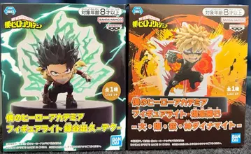 나의 히어로 아카데미아 피규어 라이트 미도리야 이즈쿠 바쿠고 카츠키 2종