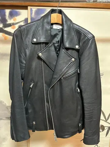 더블 라이더스 블랙 가죽 자켓