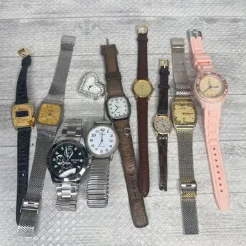 부동산 시계 10개 묶음 관리번호 113 SEIKO CITIZEN 등