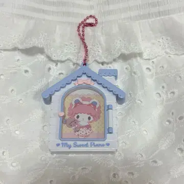 마이 스위트 피아노 시크릿 미니 사진 프레임 참 블루 산리오