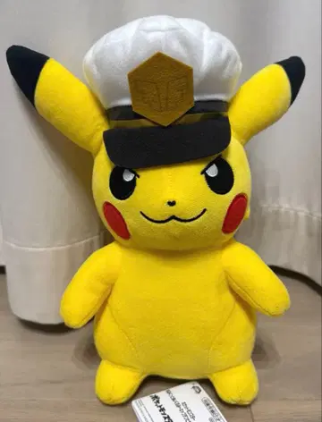 포켓몬*캡틴 피카츄* 봉제 인형