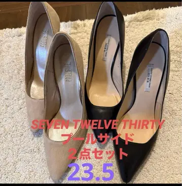 SEVEN TWELVE THIRTY 하이힐 2종 세트 23.5