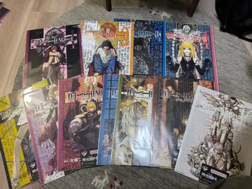 제일복권 DEATH NOTE F상 A3 클리어 포스터 11장 세미 컴프