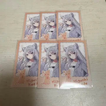 니지산지 와니얀 days vol.2 랜덤 폴라로이드풍 카드 히구치 카에데