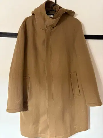 BEAUTY&YOUTH 후드 부착 롱 코트