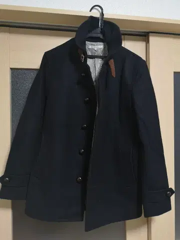 그린 레이블 릴랙싱 네이비 피 코트 M