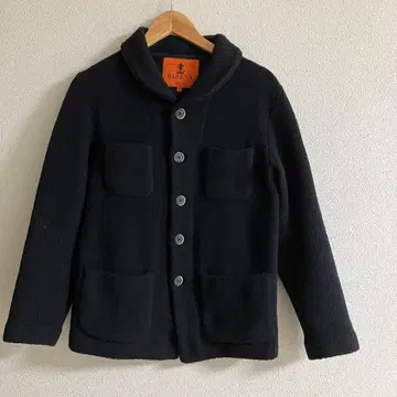 BARENA 발레나 숄카라 니트 자켓 네이비 46