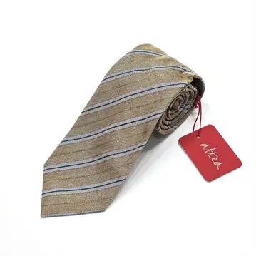 altea 알테아 새상품 사선 스트라이프 넥타이 실크 포멀