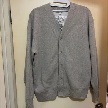 미사용 택 포함 UNIQLO 맨투맨 가디건 S 사이즈 베이지