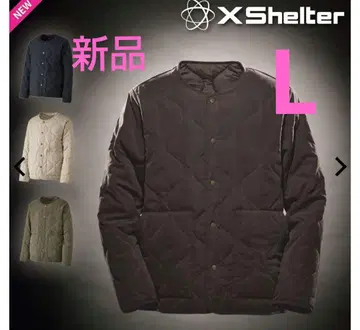 워크맨 엑스쉘터 노카라 자켓 L 브라운