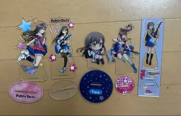 Poppin Party 하나조노 타에 아크릴 스탠드 5개 세트