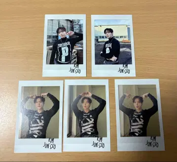 김준서 폴라로이드풍 트레이딩 카드