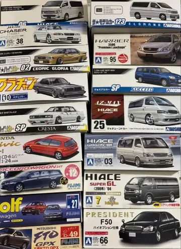 1/24 프라모델 16대 세트