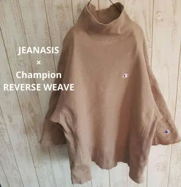JEANASIS x Champion 리버스 위브 모크넥 맨투맨
