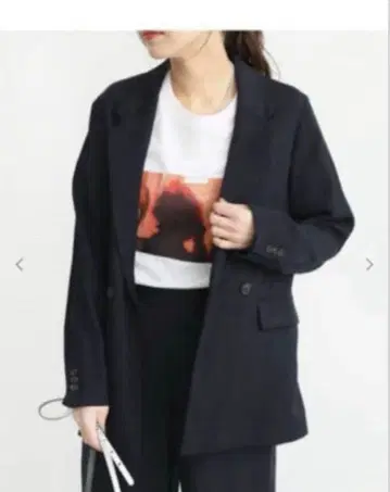 네이비 블레이저 저널 스탠다드 레리움 자켓