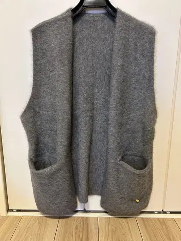 새상품 C'est moijeu 세모아쥬 고급 폭스 베스트