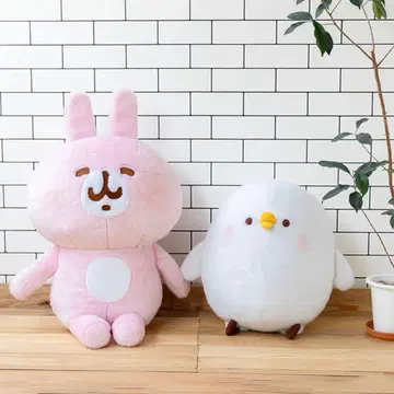 카나헤이의 작은 동물 빅 사이즈 봉제 인형 피스케와 토끼