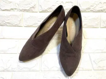 Le Talon 르탈론 브라운 스틸레토 펌프스 38 24cm