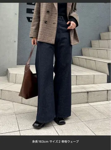 mystic 플레어 데님 네이비 사이즈 1