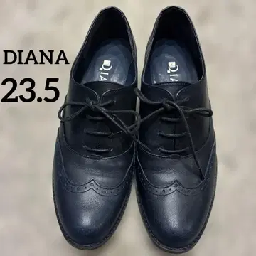 D.IANA 다이애나 가죽 윙팁 신발