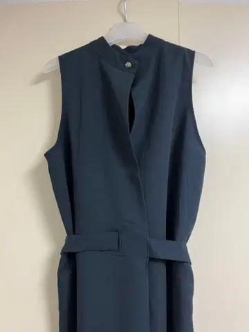 A PUPIL 에이프런풍 롱 원피스