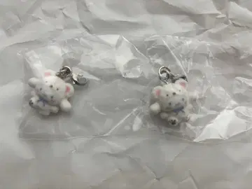 산리오 메지루시 액세서리 폭신폭신 스노우 시나모롤 2개