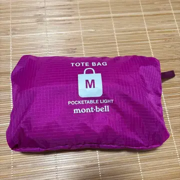 mont-bell 포켓 부착 토트백