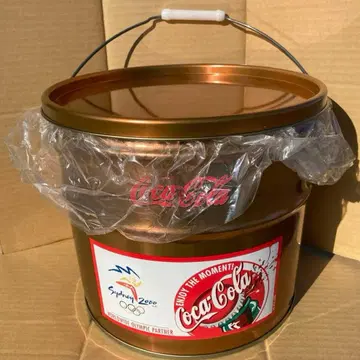 코카콜라 2000년 시드니 올림픽 브론즈 페일캔 당선품 미사용