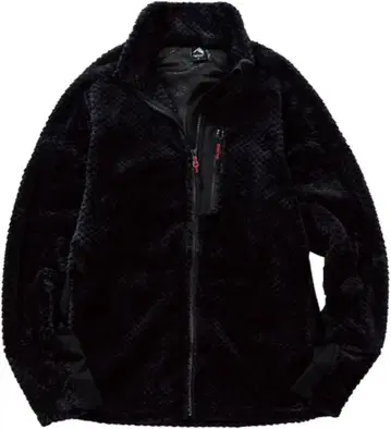 [ 새상품 ] 2025 신상 다이아 플리스 안감 알루미늄 자켓 M 블랙