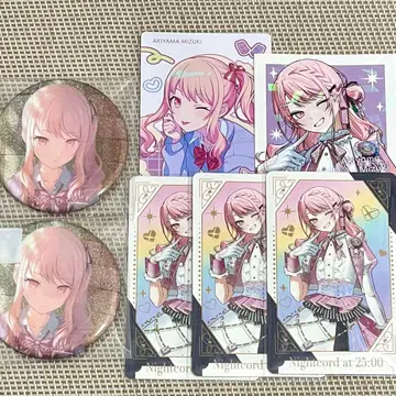 프로세카 아키야마 미즈키 캔뱃지 감사제 에피카 묶음 판매