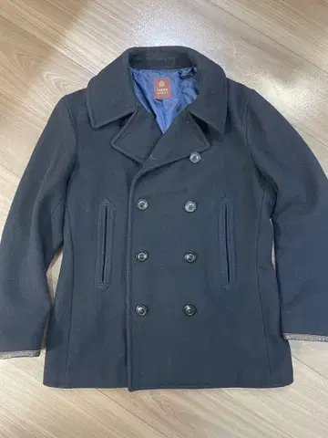 TAKEO KIKUCHI 블랙 피 코트