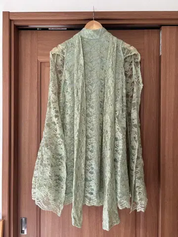 Chico 보타이 판초 레이스 원피스