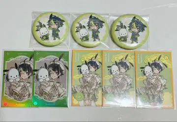 니지산지 산리오 랜덤 사진풍 카드 캔뱃지 이나미 라이