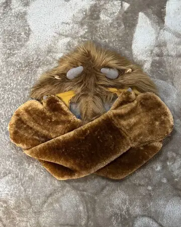 미녀와 야수 팬 캡 머플러