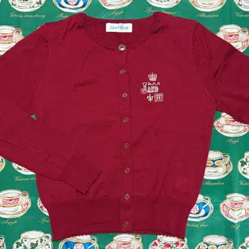 제인 마플 로고 자수 가디건 2