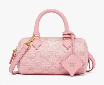 핑크 모노그램 핸드백